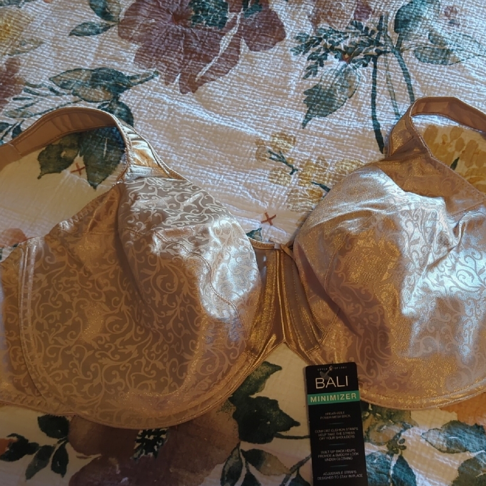 Bali Gold Bra Intimates with Luxurious Comfort